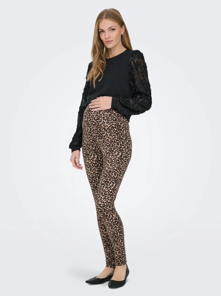 Clearance OLMLOVELY Slim fit Leggings Dame Bukser