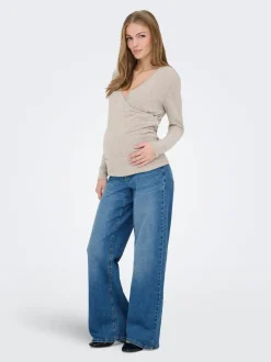 Clearance OLMMADISON Wide leg fit Jeans Dame Jeans