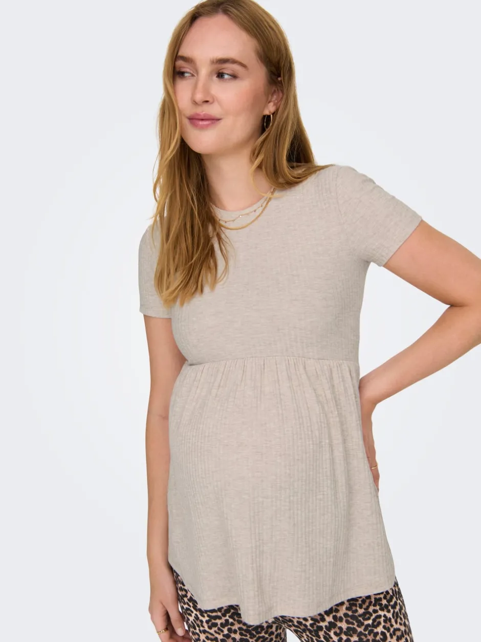 Clearance OLMMALAYA Peplum-top Dame Toppe