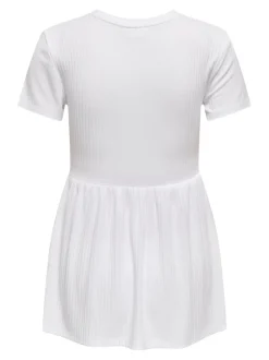 New OLMMALAYA Peplum-top Dame Toppe