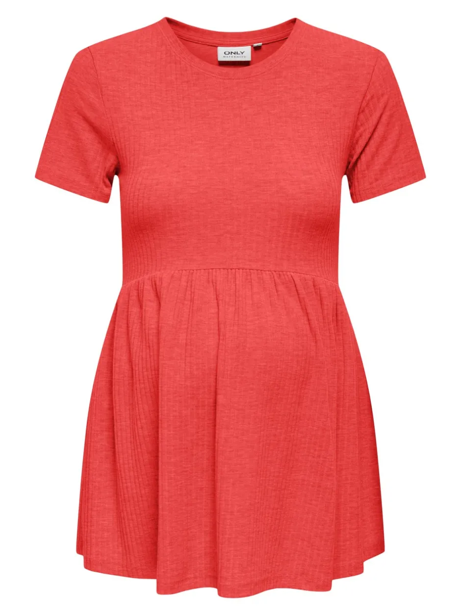 New OLMMALAYA Peplum-top Dame Toppe