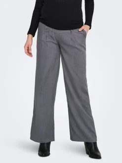 Best OLMPLEAT Straight tapered fit Bukser i wide fit Dame Bukser