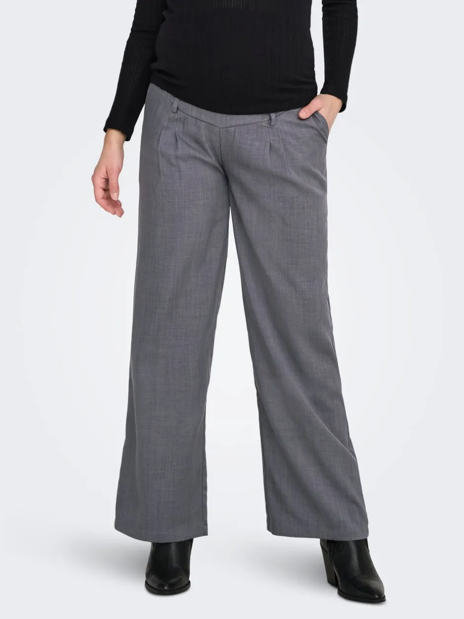 Best OLMPLEAT Straight tapered fit Bukser i wide fit Dame Bukser