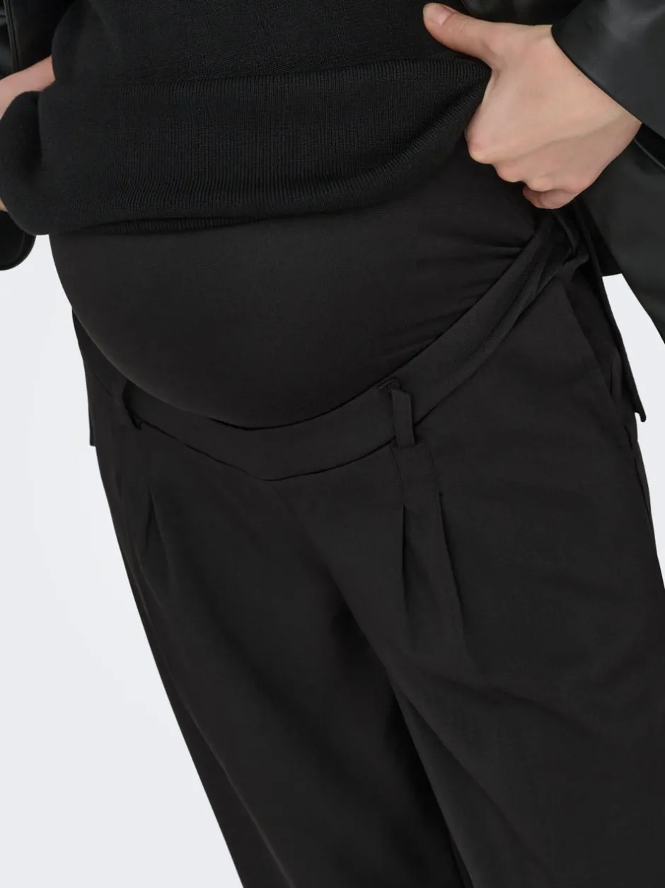 Best OLMPLEAT Straight tapered fit Bukser i wide fit Dame Bukser