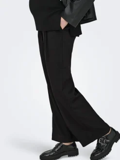 Best OLMPLEAT Straight tapered fit Bukser i wide fit Dame Bukser