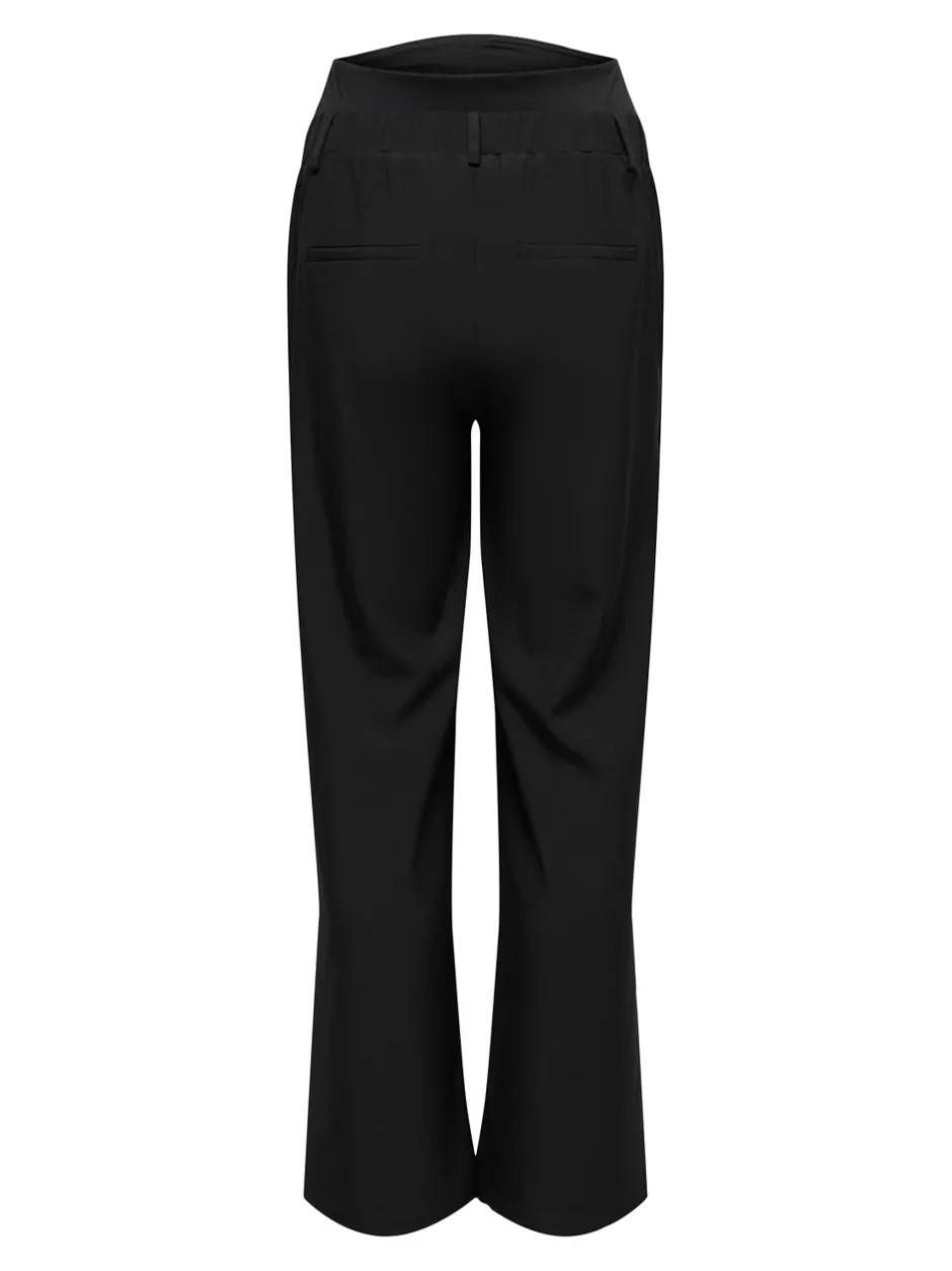 Best OLMPLEAT Straight tapered fit Bukser i wide fit Dame Bukser