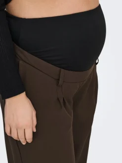Hot OLMPLEAT Straight tapered fit Bukser i wide fit Dame Bukser