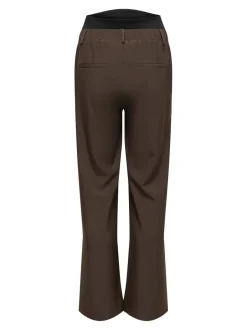 Hot OLMPLEAT Straight tapered fit Bukser i wide fit Dame Bukser