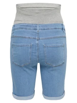 Outlet OLMRAIN Bodycon fit Denim-shorts Dame Shorts|Denimshorts