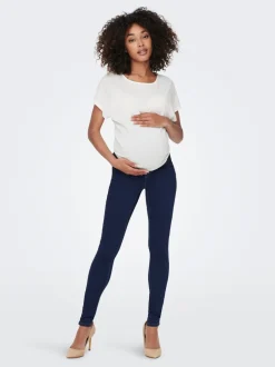 Sale OLMRAIN Mellemhøj talje Skinny fit Jeans Dame Jeans