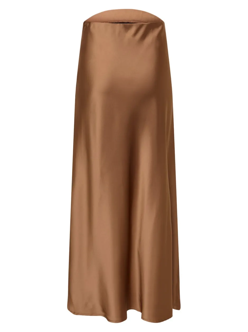 Best OLMSEALLY A-formet nederdel Midinederdel Dame Shorts & Nederdele