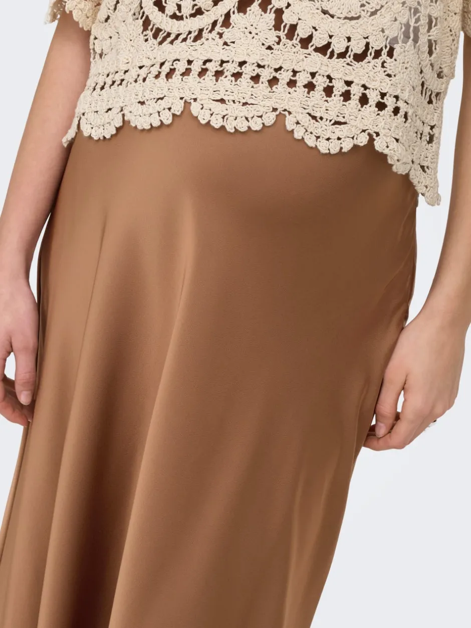 Best OLMSEALLY A-formet nederdel Midinederdel Dame Shorts & Nederdele