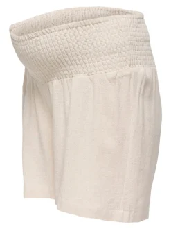 Hot OLMSIESTA Mellemhøj talje Regular fit Hør Shorts Dame Shorts & Nederdele