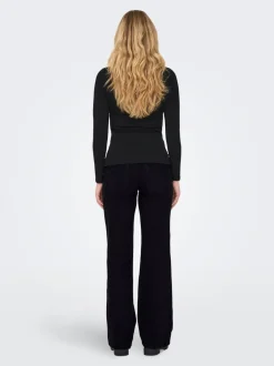 Discount OLMSNOW Høj talje Wide leg fit Jeans Dame Jeans
