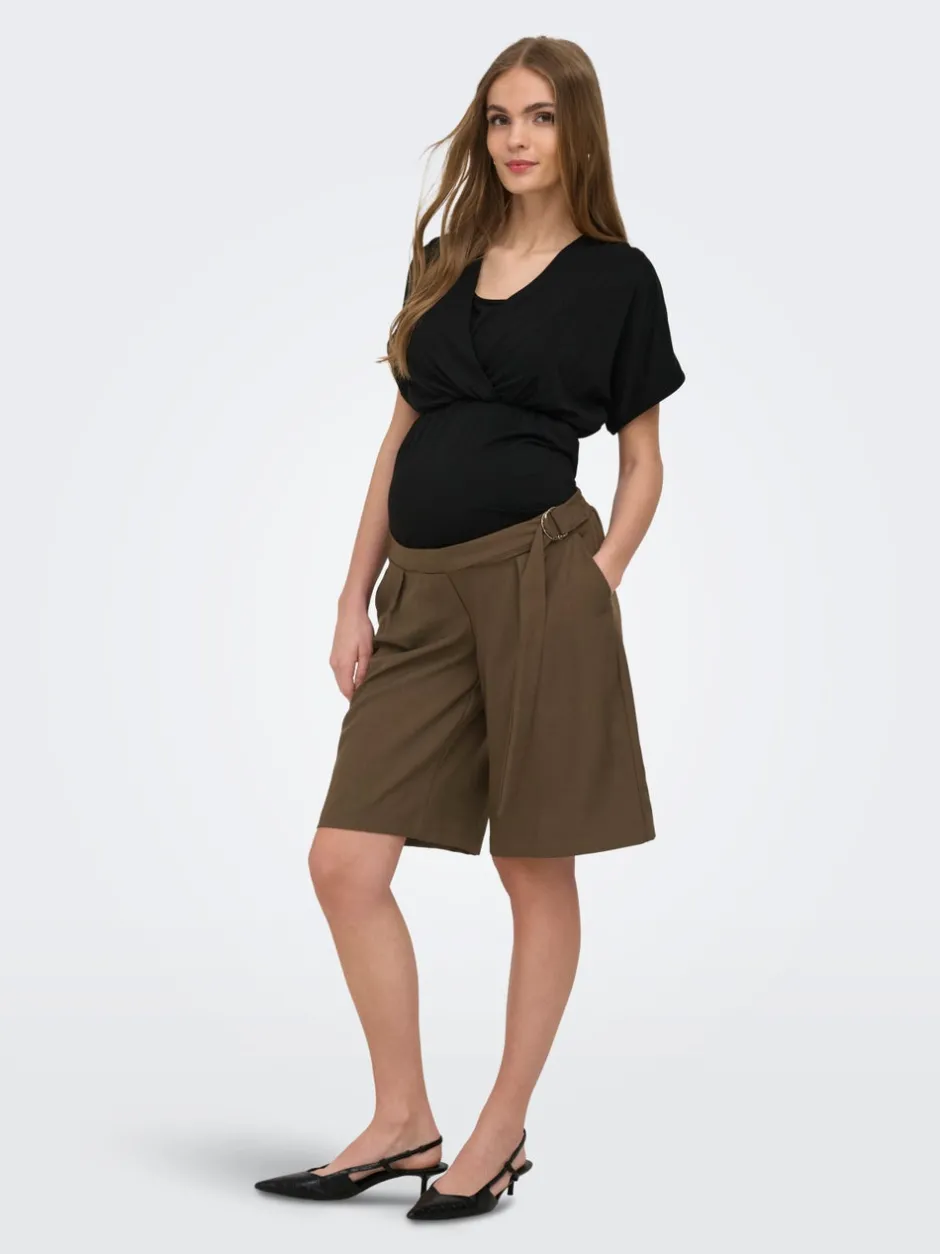 Clearance OLMVICTORIA Høj talje Regular fit Shorts Dame Shorts & Nederdele
