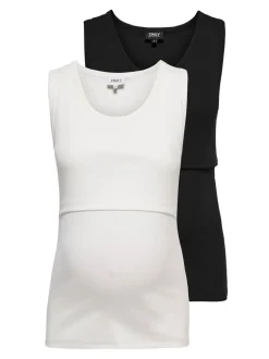 Outlet OLMVIRA 2-pack Tanktop Dame Ammetøj|Toppe