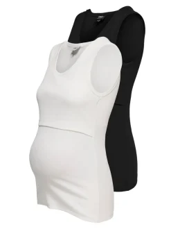 Outlet OLMVIRA 2-pack Tanktop Dame Ammetøj|Toppe