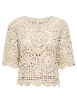 Outlet OLMWATERLY Top Dame Strik & Cardigans