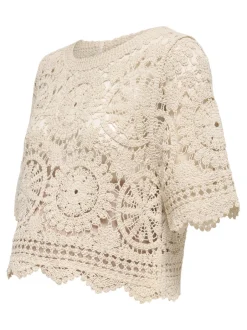 Outlet OLMWATERLY Top Dame Strik & Cardigans