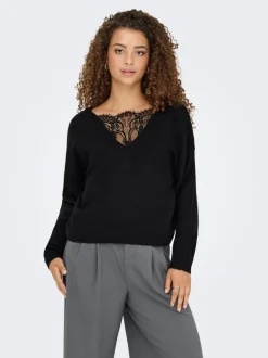 Hot ONLADELE Striktrøje Dame Strik & Cardigans