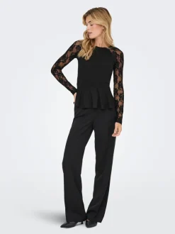 Online ONLAIMA Peplum-top Dame Toppe
