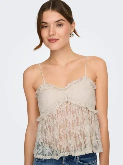 Hot ONLALBINA Top Dame Toppe