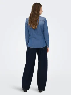 Outlet ONLALEXA Denim-skjorte Dame Skjorter