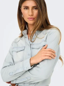 ONLALICE Denim-skjorte Dame Skjorter