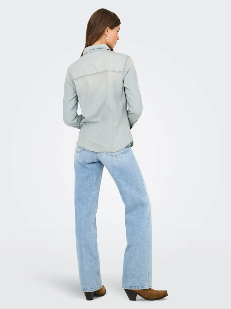 ONLALICE Denim-skjorte Dame Skjorter