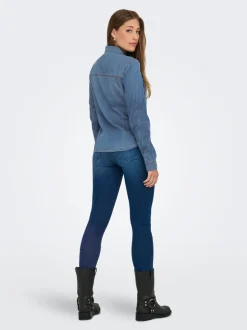 Hot ONLALICE Denim-skjorte Dame Skjorter