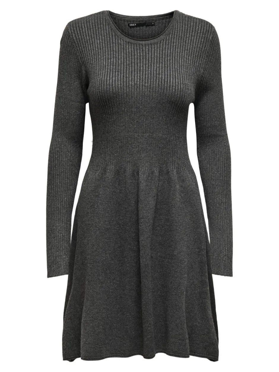 Best ONLALMA Kort kjole Dame Strik & Cardigans|Kjoler