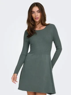 Discount ONLALMA Kort kjole Dame Strik & Cardigans|Kjoler