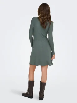 Discount ONLALMA Kort kjole Dame Strik & Cardigans|Kjoler