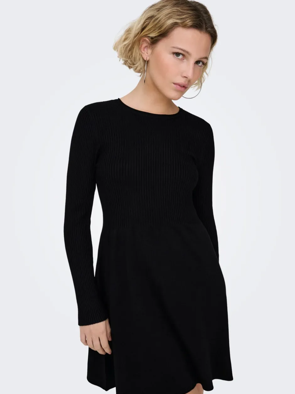 ONLALMA Kort kjole Dame Strik & Cardigans|Kjoler
