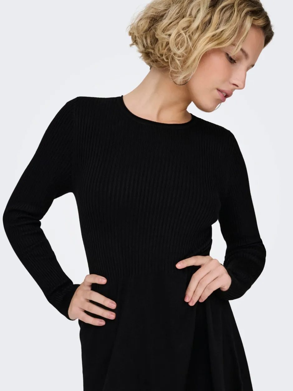 ONLALMA Kort kjole Dame Strik & Cardigans|Kjoler
