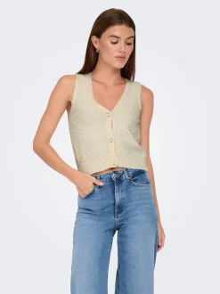 Discount ONLALVILDA Vest Dame Strik & Cardigans