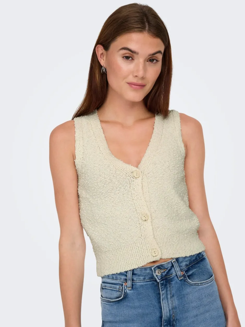 Discount ONLALVILDA Vest Dame Strik & Cardigans