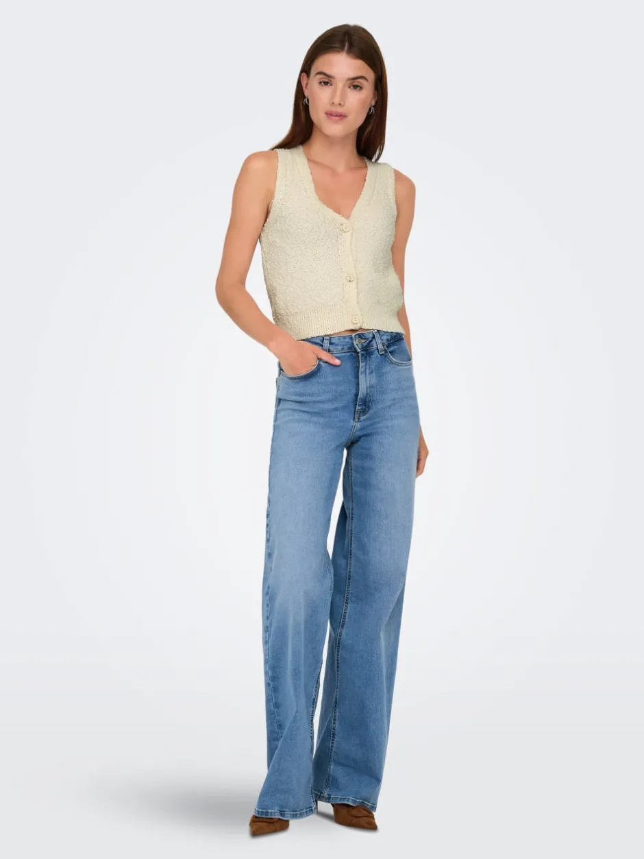 Discount ONLALVILDA Vest Dame Strik & Cardigans