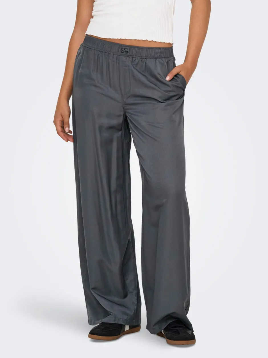 New ONLAMALIE Wide leg fit Bukser Dame Bukser