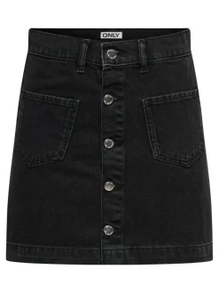 Sale ONLAMAZING Denim Denim-nederdel Kort nederdel Dame Nederdele|Denimnederdele