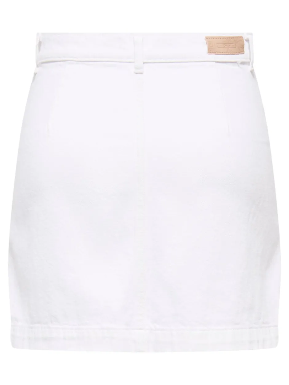 Sale ONLAMAZING Denim Denim-nederdel Kort nederdel Dame Nederdele|Denimnederdele