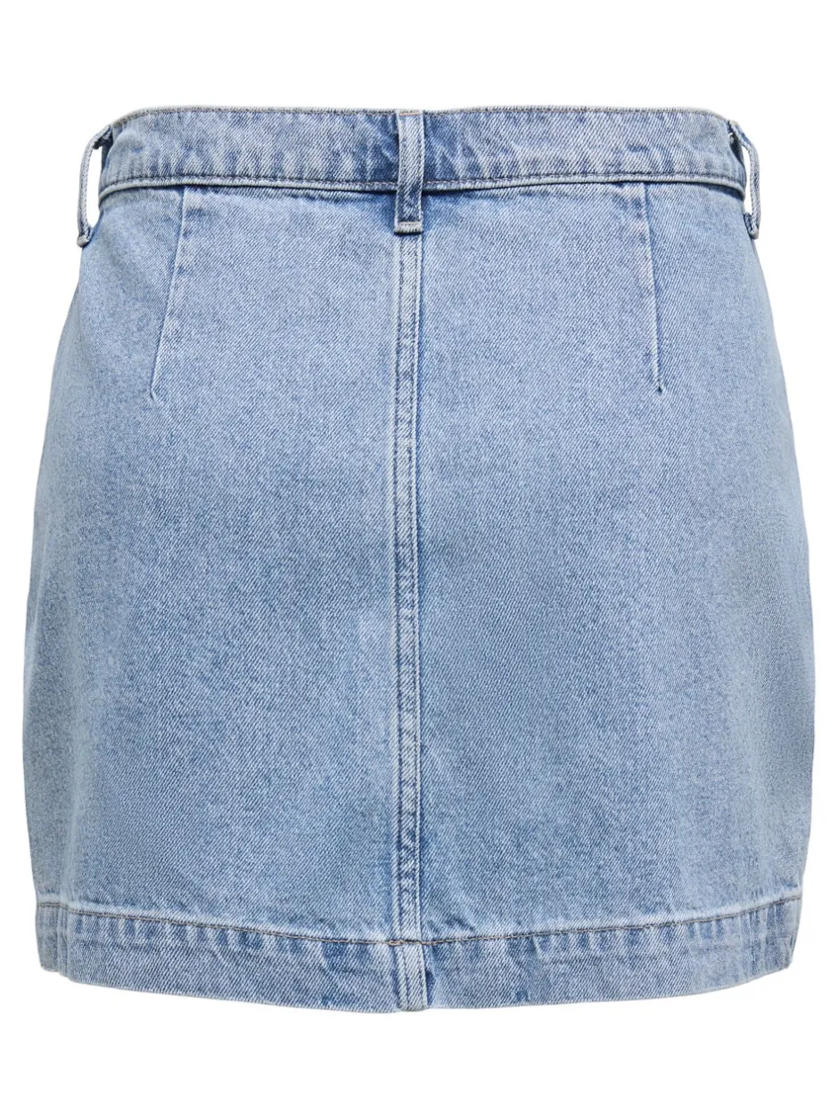 Discount ONLAMAZING Denim Denim-nederdel Kort nederdel Dame Nederdele|Denimnederdele