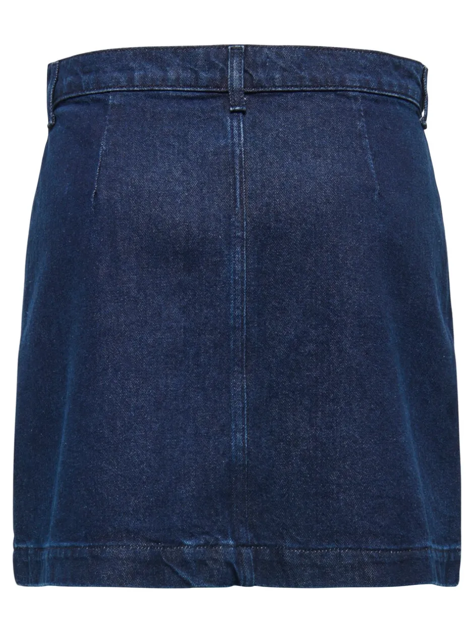 Outlet ONLAMAZING Denim Denim-nederdel Kort nederdel Dame Nederdele|Denimnederdele
