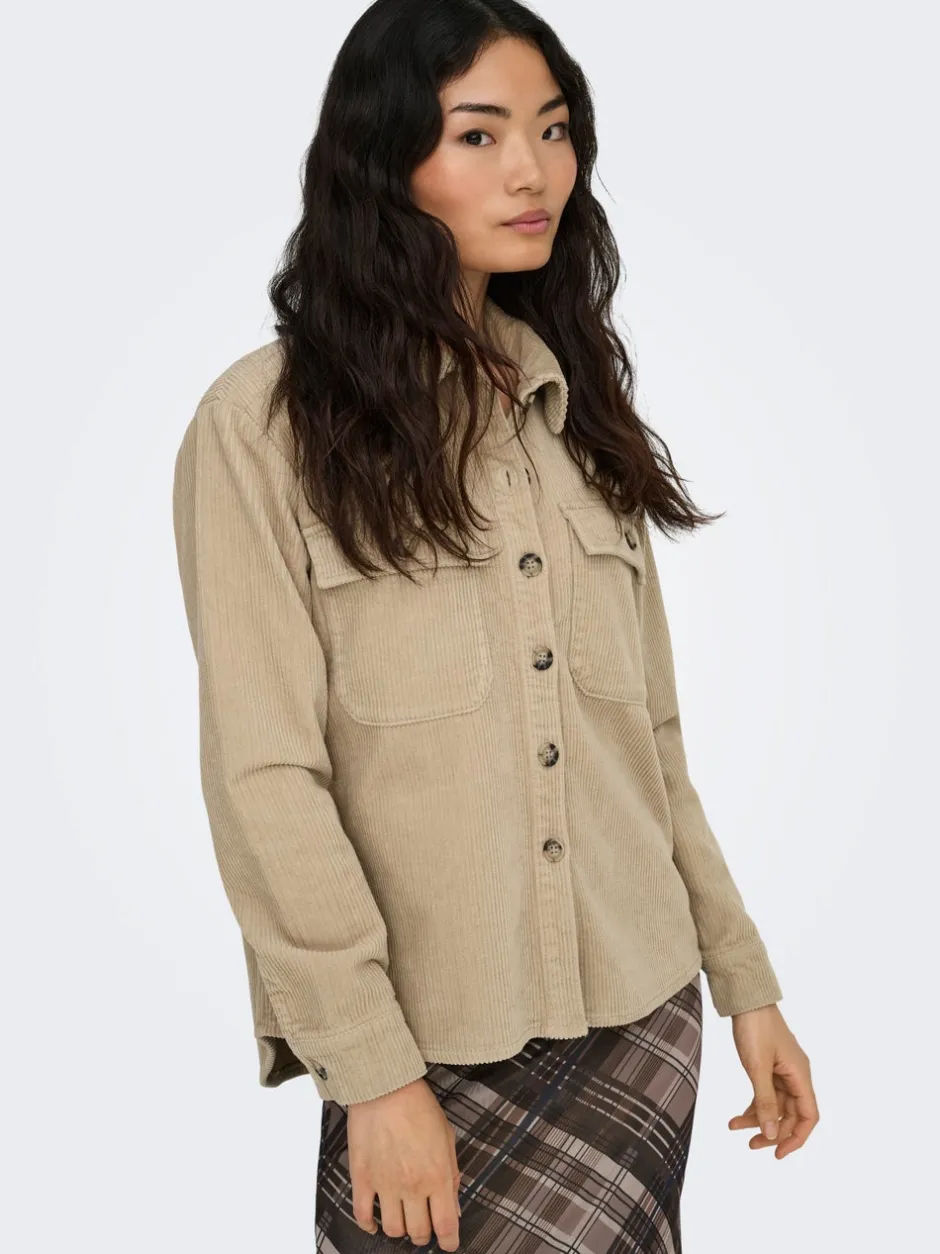 Clearance ONLAMAZING Shacket Dame Jakker Og Frakker