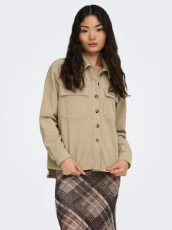 Clearance ONLAMAZING Shacket Dame Jakker Og Frakker
