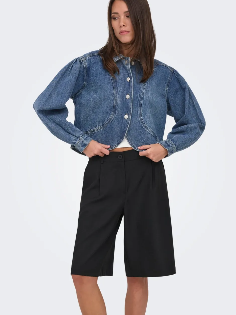 Online ONLAMBER Denimjakke Dame Jakker Og Frakker|Double Denim