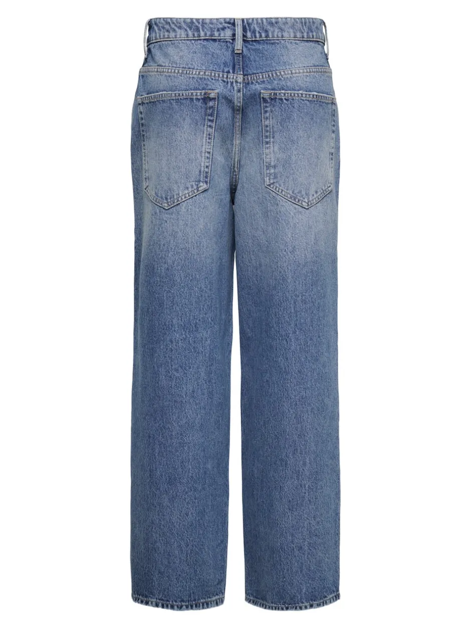 Best ONLAMBER Lav talje Baggy fit Jeans Dame Jeans|Jeans