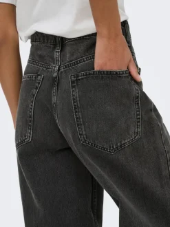 Best ONLAMBER Lav talje Baggy fit Jeans Dame Jeans|Jeans