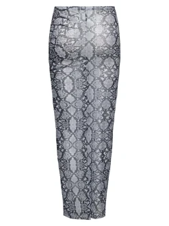 ONLAMY Nederdel Lang nederdel Dame Nederdele