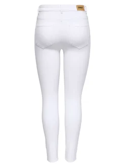 Discount ONLANA Mellemhøj talje Skinny fit Jeans Dame Jeans|Jeans